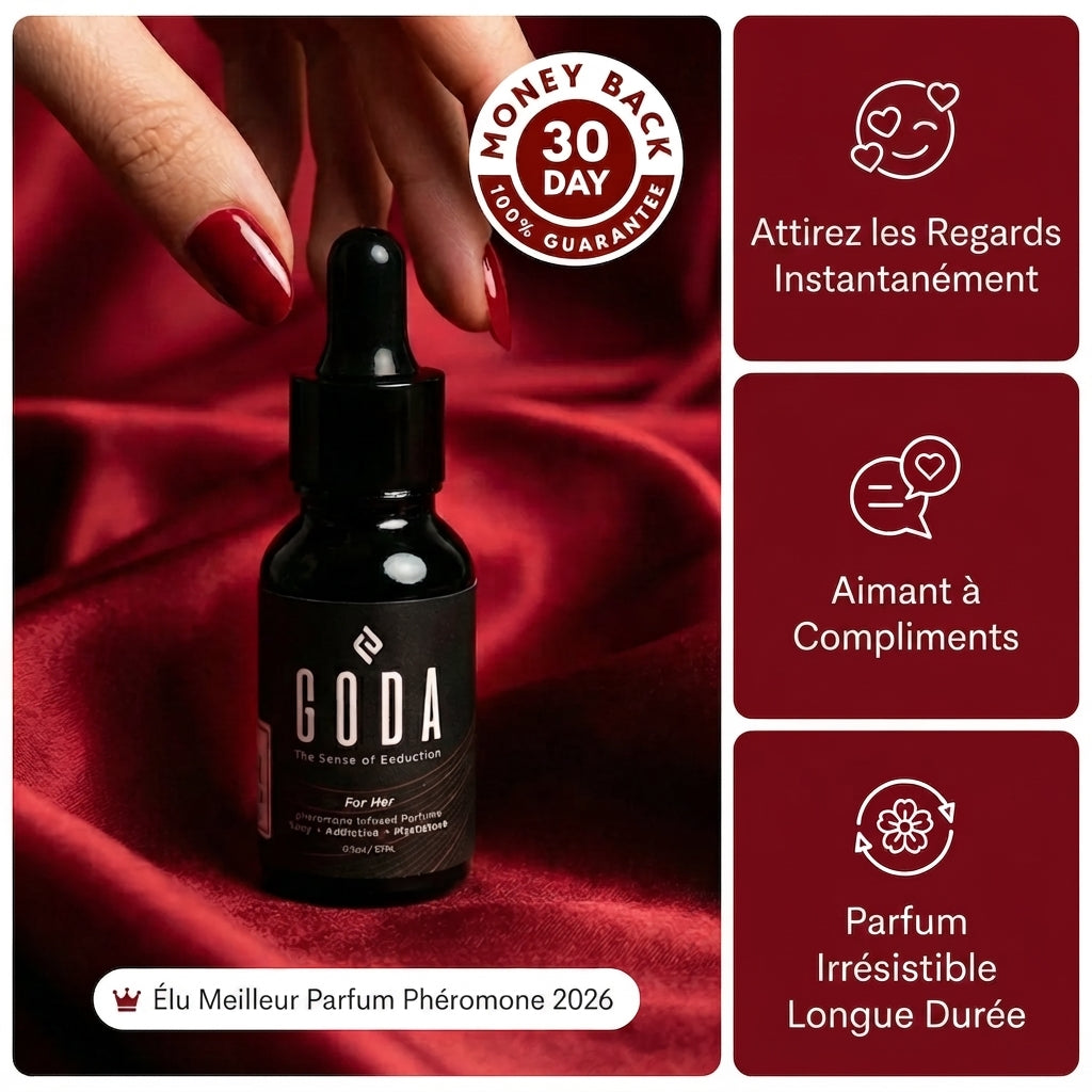 Goda® Votre parfum signature, sublimé par la femme qui le porte